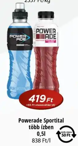 Real Powerade Sportital több ízben ajánlat