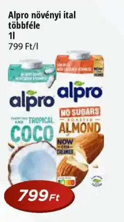 Real Alpro növényi ital többféle ajánlat