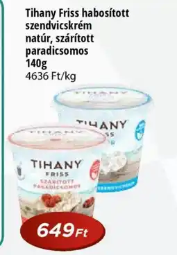 Real Tihany Friss habosított szendvicskrém ajánlat