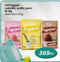 Real Tutti Fagyipor csokoládé, vanília, puncs ajánlat