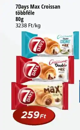 Real 7Days Max Croissan ajánlat