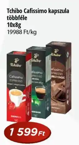 Real Tchibo Cafissimo kapszula ajánlat