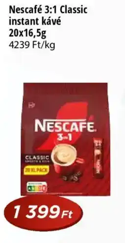 Real Nescafé 3:1 Classic instant kávé ajánlat
