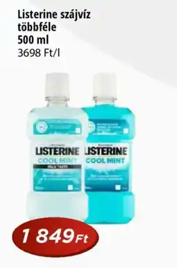 Real Listerine szájvíz többféle ajánlat