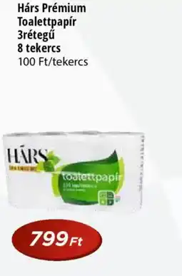 Real Hárs Prémium Toalettpapír ajánlat