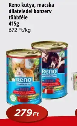 Real Reno kutya, macska állateledel konzerv ajánlat