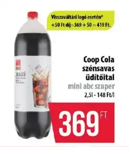 Coop Coop Cola szénsavas üdítőital ajánlat