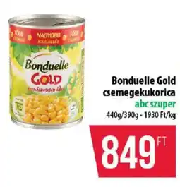 Coop Bonduelle Gold csemegekukorica ajánlat