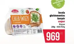 Coop Incola gluténmentes kenyér ajánlat