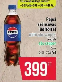 Coop Pepsi szénsavas üdítőital ajánlat