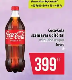 Coop Coca-Cola szénsavas üdítőital ajánlat