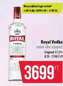 Coop Royal Vodka ajánlat