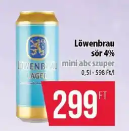 Coop Löwenbrau sör 4% ajánlat