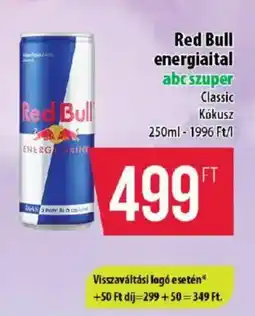 Coop Red Bull energiaital ajánlat