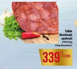 Coop Tallér disznósajt nyelvvel ajánlat