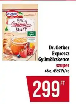 Coop Dr. Oetker Expressz GyümölcsKence ajánlat