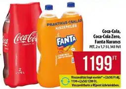 Coop Coca Cola / Coca Cola Zero / Fanta narancs ajánlat