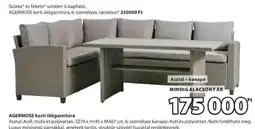 JYSK AGERMØSE kerti ülőgarnitúra ajánlat