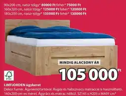 JYSK LIMFJORDEN ágykeret ajánlat