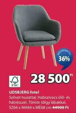 JYSK UDSBJERG FOTEL ajánlat