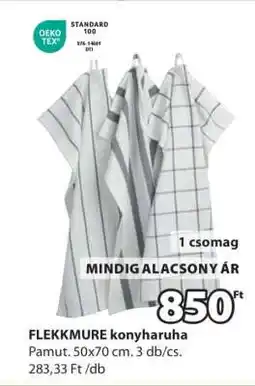 JYSK FLEKKMURE konyharuha ajánlat