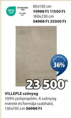 JYSK VILLEPLE szőnyeg ajánlat