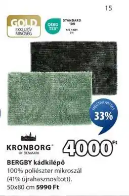 JYSK KRONBORG BERGBY kádkilépő ajánlat