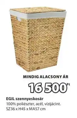 JYSK EGIL szennyeskosár ajánlat