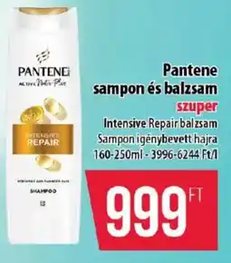 Coop Pantene sampon és balzsam ajánlat