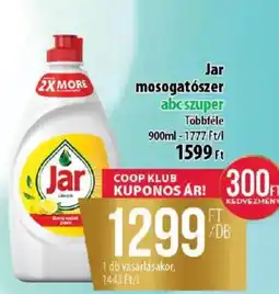 Coop Jar mosogatószer ajánlat