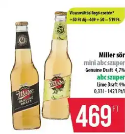 Coop Miller sör ajánlat