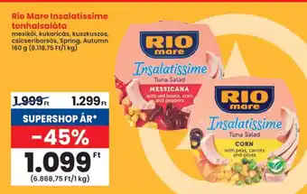 Interspar Rio Mare Insalatissime tonhalsaláta ajánlat