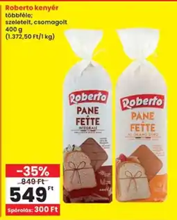 Interspar Roberto kenyér ajánlat