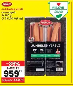 Interspar Regnum Juhbeles virsli ajánlat