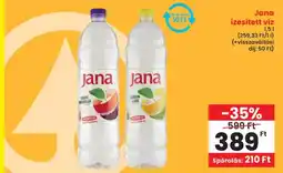 Interspar Jana ízesített víz ajánlat