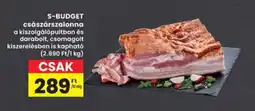 Interspar S-BUDGET császárszalonna ajánlat