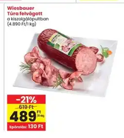 Interspar Wiesbauer Túra felvágott ajánlat