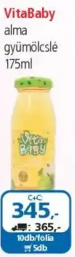 ÁRKLUB VitaBaby alma gyümölcslé ajánlat