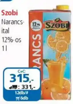 ÁRKLUB Szobi Narancsital ajánlat