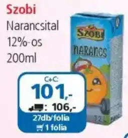 ÁRKLUB Szobi Narancsital ajánlat
