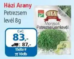 ÁRKLUB Házi Arany Petrezsem levél ajánlat