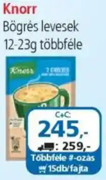 ÁRKLUB Knorr Bögrés levesek ajánlat