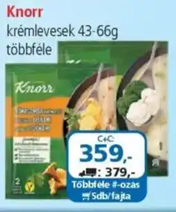 ÁRKLUB Knorr krémlevesek ajánlat