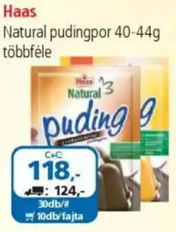 ÁRKLUB Haas Natural pudingpor ajánlat