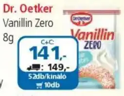 ÁRKLUB Dr. Oetker Vanillin Zero ajánlat
