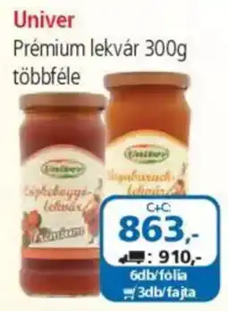 ÁRKLUB Univer Prémium lekvár ajánlat