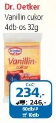ÁRKLUB Dr. Oetker Vanillin cukor ajánlat