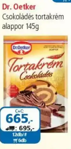 ÁRKLUB Dr. Oetker Csokoládés tortakrém alappor ajánlat