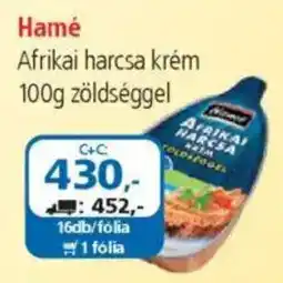 ÁRKLUB Hamé Afrikai harcsa krém ajánlat