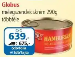 ÁRKLUB Globus melegszendvicskrém ajánlat